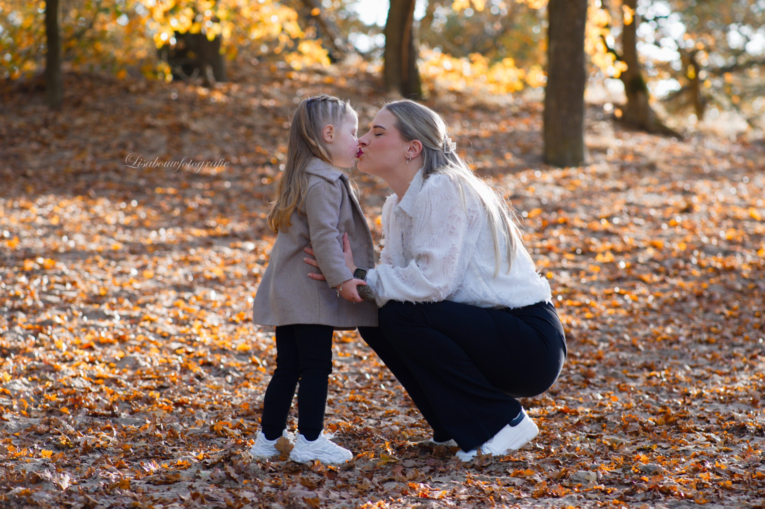 moeder en dochter fotoshoot